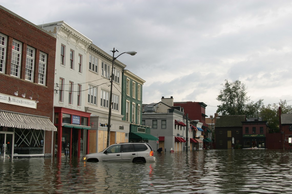 Hurricane Isabel Floods Annapolis